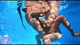 IN THE POOL AND INSIDE MY PUSSY A TASTY CREAMPIE snapshot 14