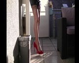 Nylons and red Heels snapshot 3