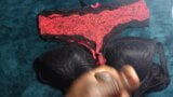 Black Cock Cum On Panty & Bra (Panty Soaked With Cum) snapshot 7