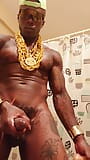 Big Black Hairy Dick Worship Hallelujah Johnson (Jerking Stroking Masturbating his Big Dick Cumming)   Follow Links In Bio snapshot 4