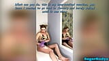 Auto depilazione di gambe sexy e belle mani dall'amante sugarNadya snapshot 9