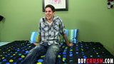 Young skinny Braden Klien inserts dildo and masturbation snapshot 5