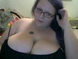 Big Natural Titted BBW orgasms on cam snapshot 1