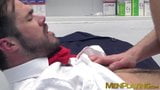 Bellissimo kayden grigio culo duro uomo di perforazione in tuta dopo il pompino snapshot 15