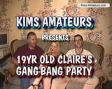 Clairs gangbang de diecinueve años snapshot 1