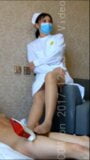 Asian Nurse Footjob Check Up snapshot 3