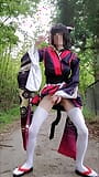 Yamashiro Japanse cosplay openbare masturbatie snapshot 9