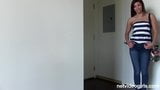 Tan and fit Latina first timer gets fucked and loves it snapshot 1