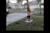 Lil C Naked Headstand snapshot 14