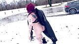 Winter Nudist Busted snapshot 6