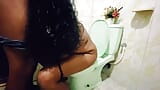 Sri Lankan RoshelCam - Step mother in the toilet i piss in her Tits snapshot 13