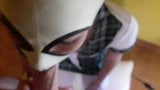 Laura en tacones, amateur, 2021. video de garganta profunda y facial snapshot 8