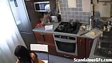 My seductive stepsis cooking dinner nude snapshot 8