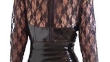 black latex dress heels and egs snapshot 16