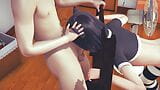 Hentai Uncensored 3D - Kitty Hardsex amazing creampie and threesome snapshot 3