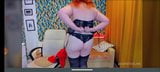 Redhead mature Almaz does stripshow snapshot 4