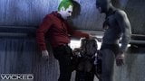 Wicked - Harley Quinn Fucks Joker & Batman snapshot 8