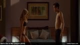 Alice Eve con grandi tette in sexy lingerie trasparente snapshot 2