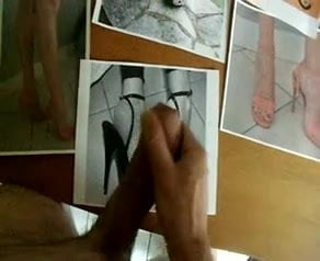 Premiere dedicace sur les pieds de ma femme