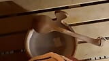 Risky cumshot in the sauna bucket snapshot 12