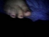 nice bbw cum on pretty pink toes and feets snapshot 1