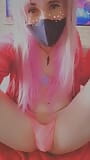 Rubbing my pink panties snapshot 1