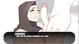 Hijab MILF Next Door - How Far Will She Go snapshot 17