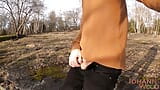 Delicious Cumshot - Cockplay in the warm spring sun snapshot 7