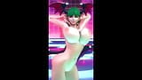 Morrigan baila su ropa y rebota sus tetas perfectas snapshot 8