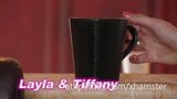Layla Rose와 Tiffany 톰슨의 몸매 비교 snapshot 1