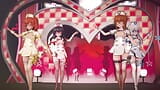 Mmd R-18 Anime Girls Sexy Dancing (klip 32) snapshot 5