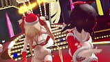 Mmd R-18 Anime Girls Sexy Dancing Clip 440 snapshot 6