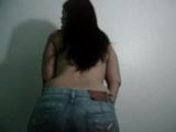 Rapariga mostrando a bunda gigante snapshot 2