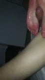 Footjob with gf feet at night snapshot 5