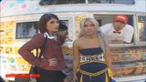 icecream truck cheerleader and school girl share cock and cr snapshot 4