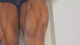 Fbb flexing her huge muscles snapshot 2