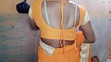 Brother-in-law fucked neighbor's sister-in-law by wearing yellow saree snapshot 2