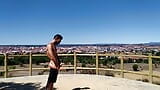 Me MASTURBO en el mirador de la ciudad de LEON, ESPAÑA 🍆 snapshot 10