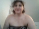 Fette BBW transexual probiert ihre neuen Dessous an snapshot 1