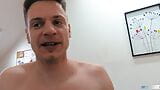 In The Interview, He Drops His Clothes On The Floor And Surprises Him With His Huge Boner - BigStr snapshot 16