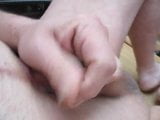 Close-up sperm massage on shaved pubis  001 snapshot 1