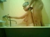 sex in bathroom with Lena snapshot 1