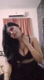 Big boobs Indian girl showing her boobs snapshot 3