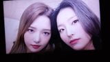 Fromis 9 - Jisun and Saerom - cum tribute 1 snapshot 1