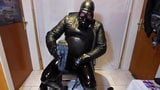 Wanking with Rubberboots + Cumshot snapshot 16