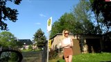 Blonde whore picked up from the street and anal fucked snapshot 1