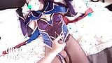 Genshin Impact mona cosplayer की चुदाई, Otaku त्योहार के बाद 1 snapshot 6