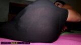 Ladyboy Asia bertetek besar Shemale Benz blowjob sudut pandangan pertama dan dubur snapshot 3