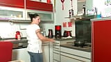 Chabby German MILF Fucked in the Kitchen snapshot 1