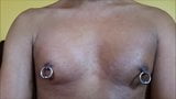 6 gauge nipple rings pecs muscle flex snapshot 3